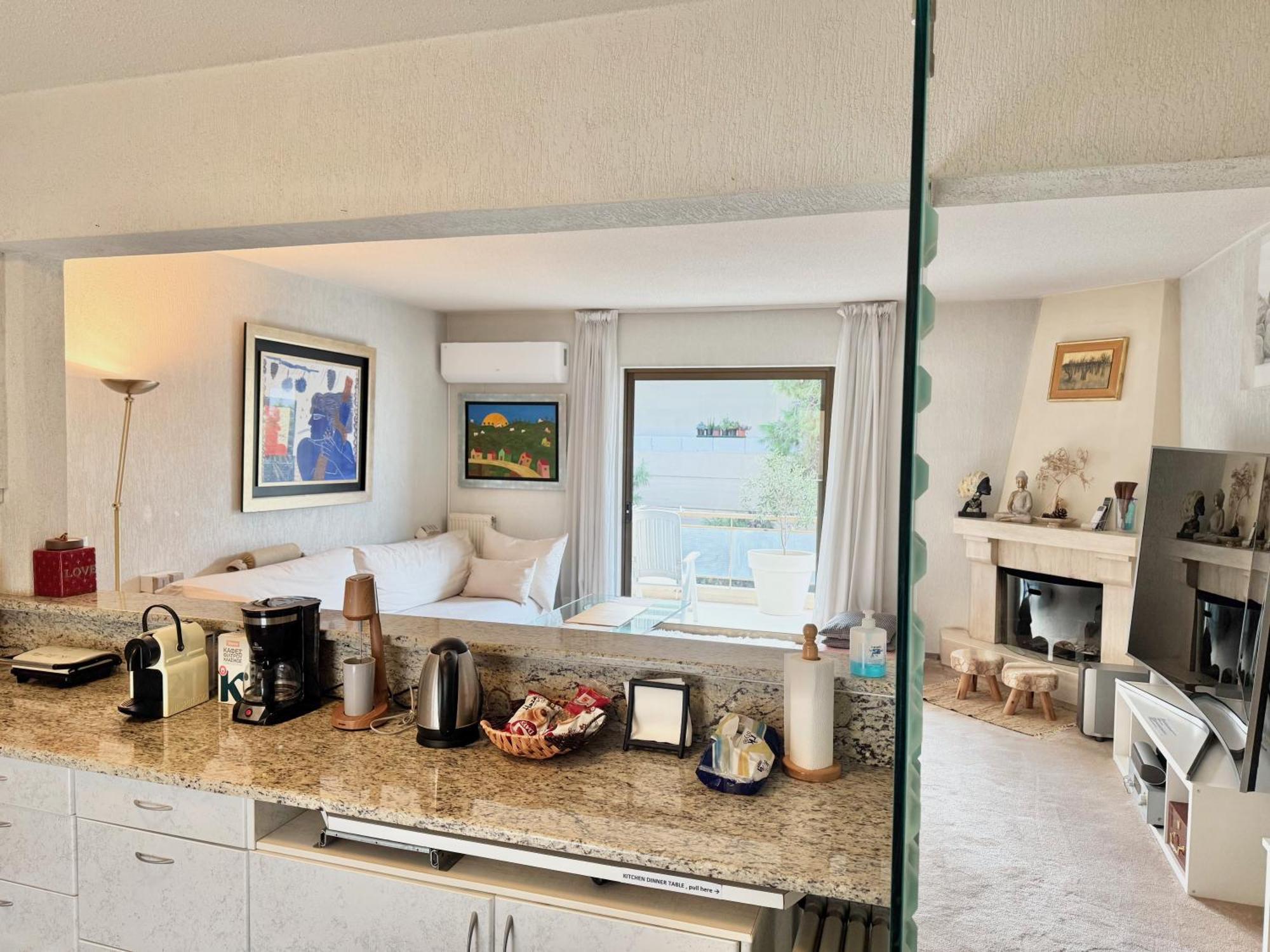 Villasonboard 2 Bed Condo Beach Seaview Greek Riviera Vouliagmeni アテネ エクステリア 写真
